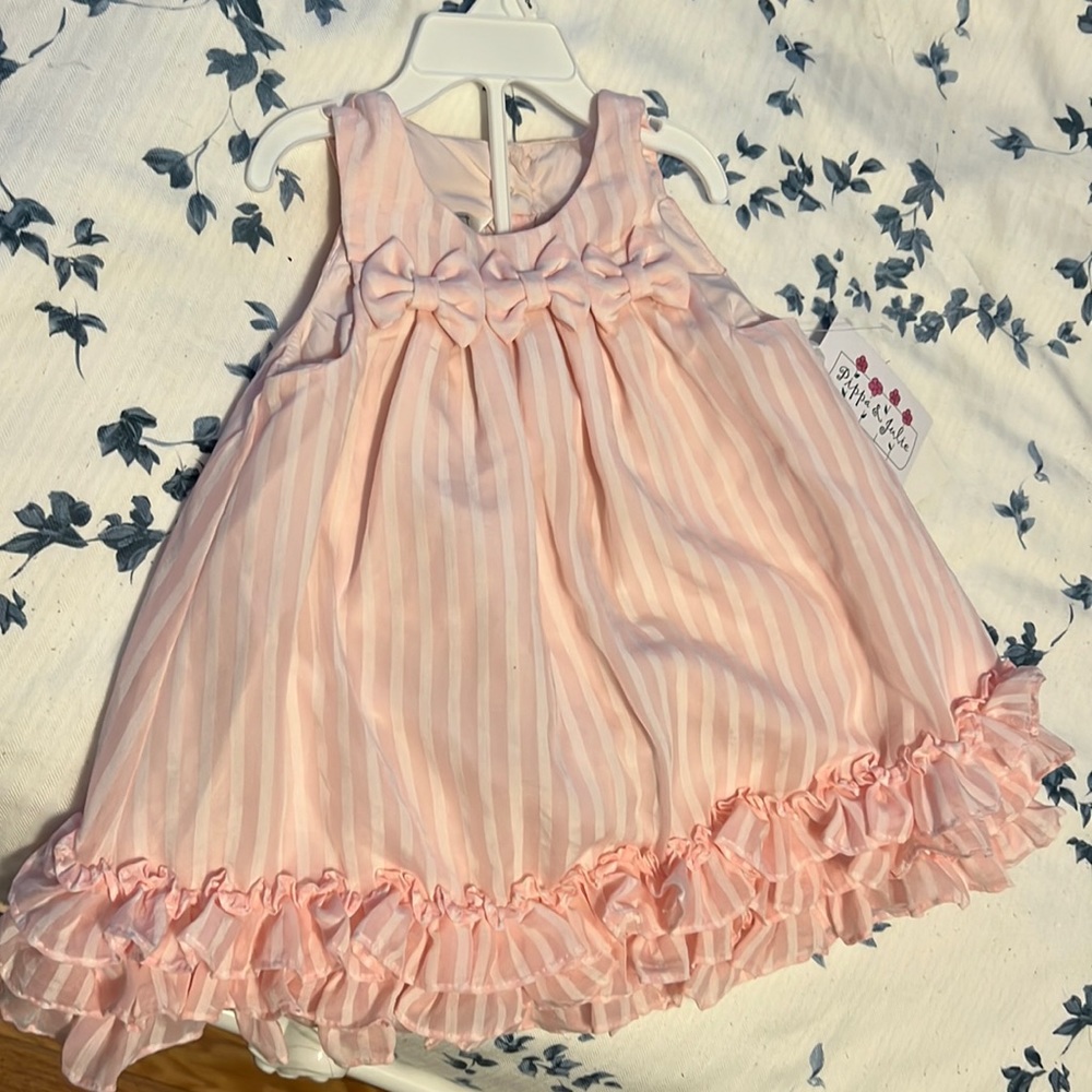 NWT Pink and White Pippa & Julie party dress